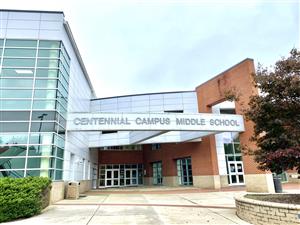 front of school 